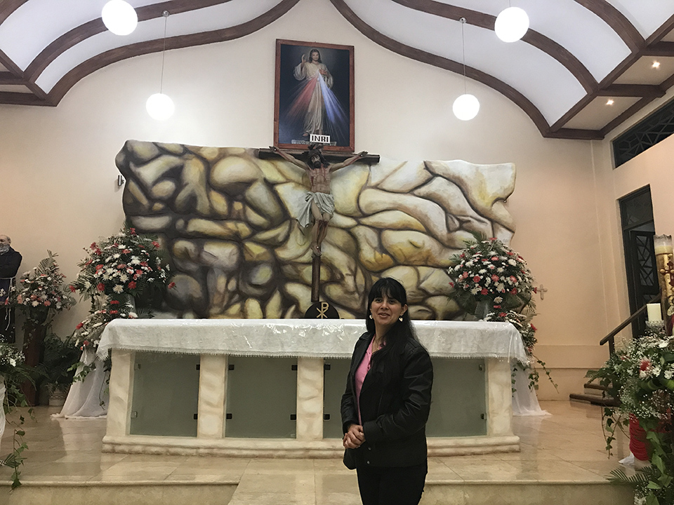 Canto en actividades religiosas Ministerio de Silvia Rodriguez